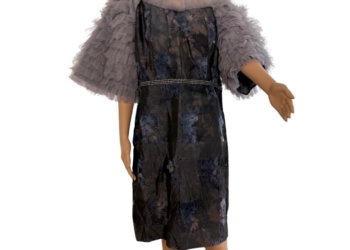 Knee Length Lace Gown