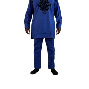 Blue Long Sleeve Senator Suit