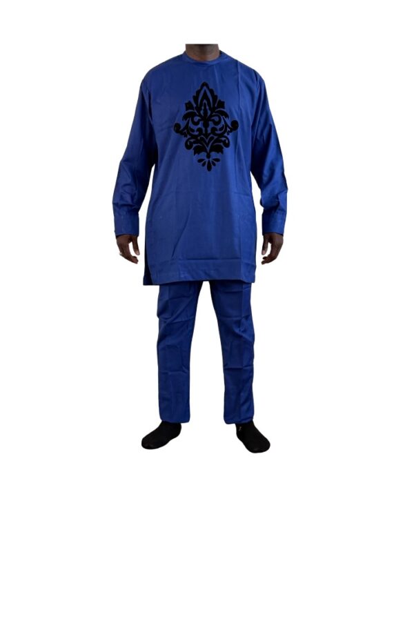 Blue Long Sleeve Senator Suit