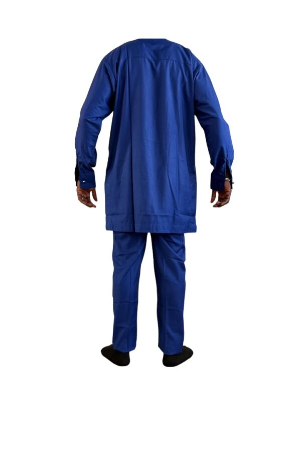 Blue Long Sleeve Senator Suit - Image 2