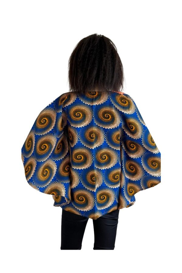 Java Wax Print Free Bubu Blouse - Image 2