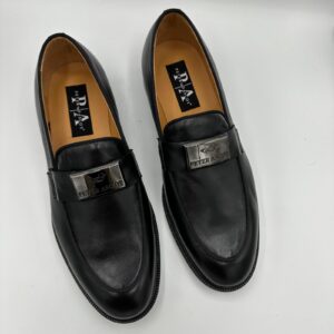Black Italian Leather Shoes