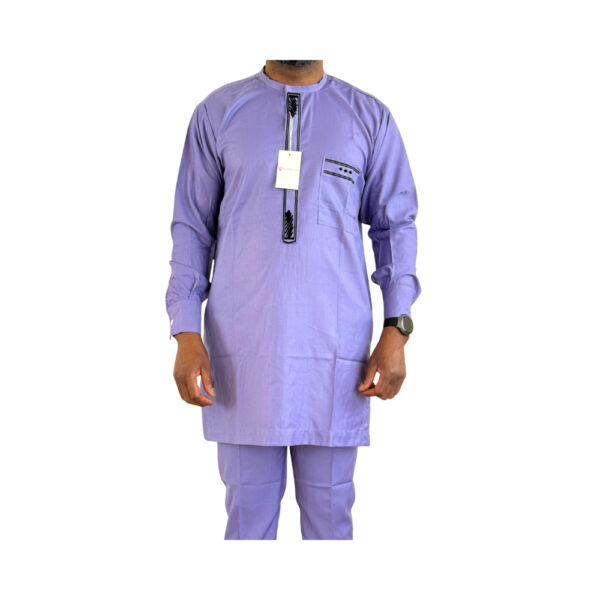Light Purple Long Sleeve Senator Suit