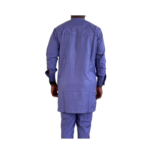 Light Purple Long Sleeve Senator Suit - Image 2
