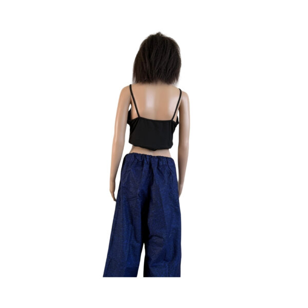 Dark Blue Palazzo (Wide Leg Trouser) - Image 2