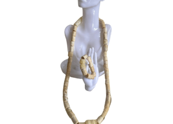 100% White London Coral Bead