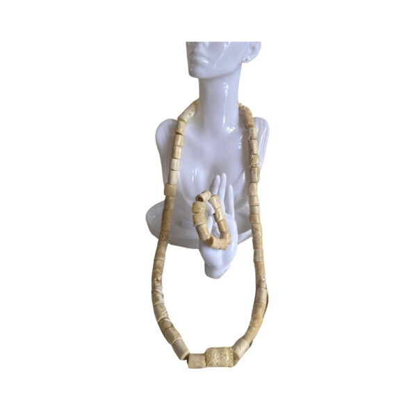 100% White London Coral Bead