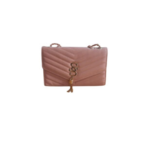 Real Italian Pink Leather Bag