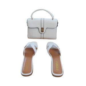 Real Italian Leather Set – Bag and Slippers
