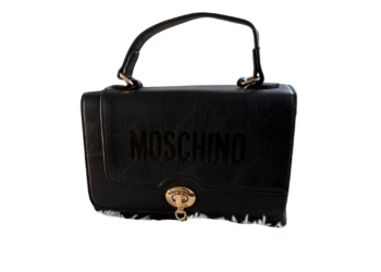 Black Italian-Made Moschino Bag
