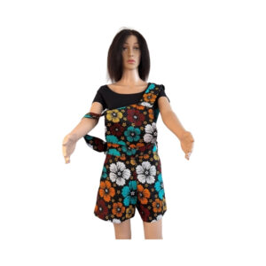 Multi-ColorJumpsuit Short