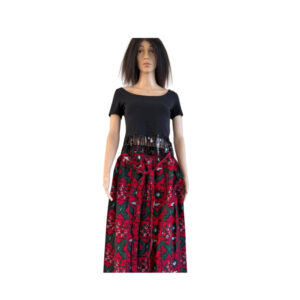 Red and Green Skirt
