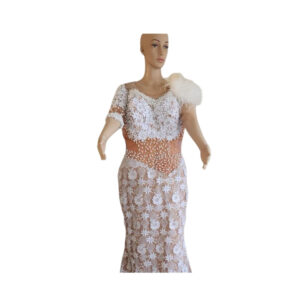 White Lace Gown