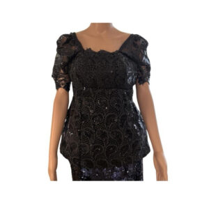 Black Lace Blouse