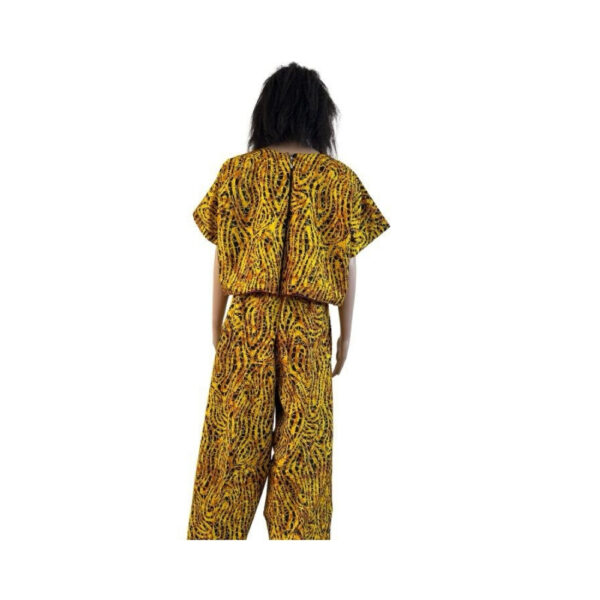 Palazzo Trouser With a Crop Blouse - Image 2