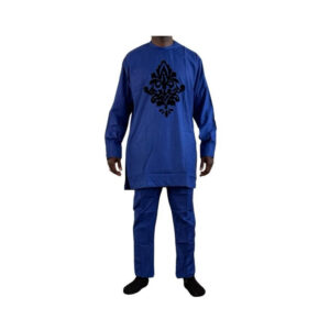 Blue Long Sleeve Senator Suit