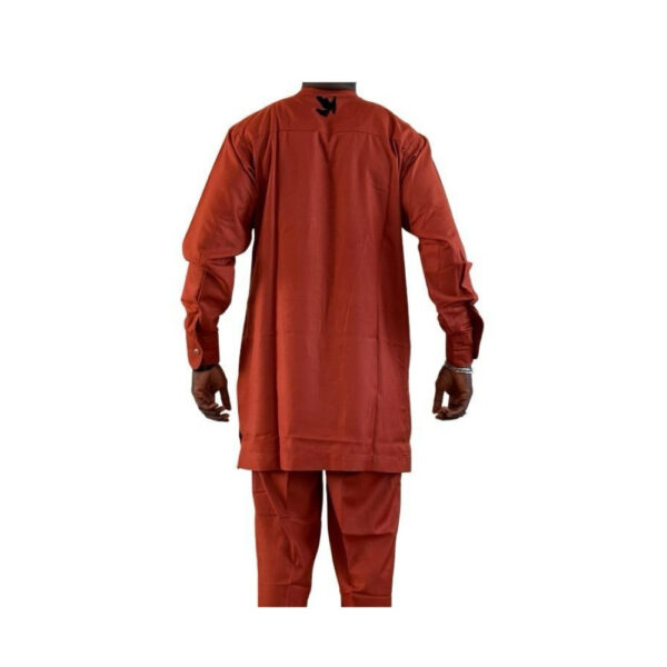 Orange Colour Senator Suit - Image 2