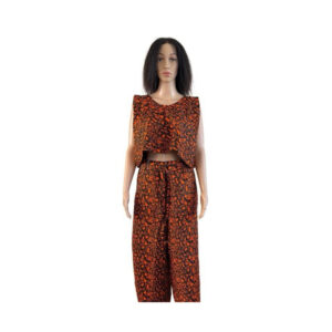 Palazzo Trouser With Crop Top