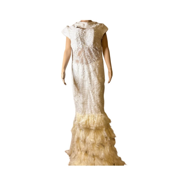 Lace Fabric Gown