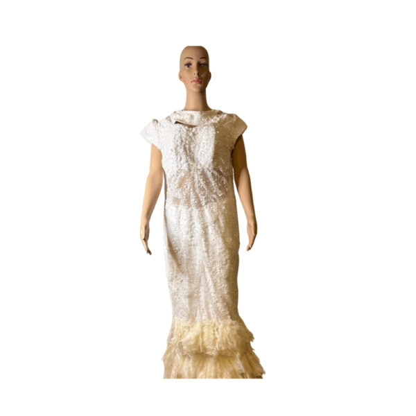 Lace Fabric Gown - Image 3