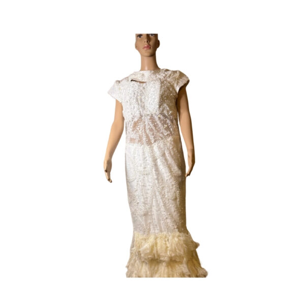 Lace Fabric Gown - Image 2