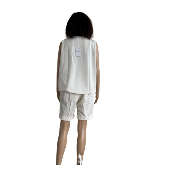 Cream Colour Shorts and Blazer - Image 2