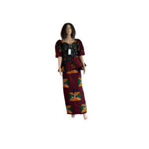 Elegant Long Skirt and Blouse