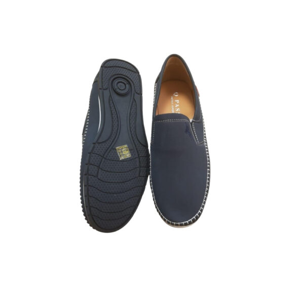 Black Italian Design Loafers - Image 2