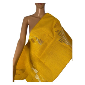 Yellow Aso-oké (head tie)