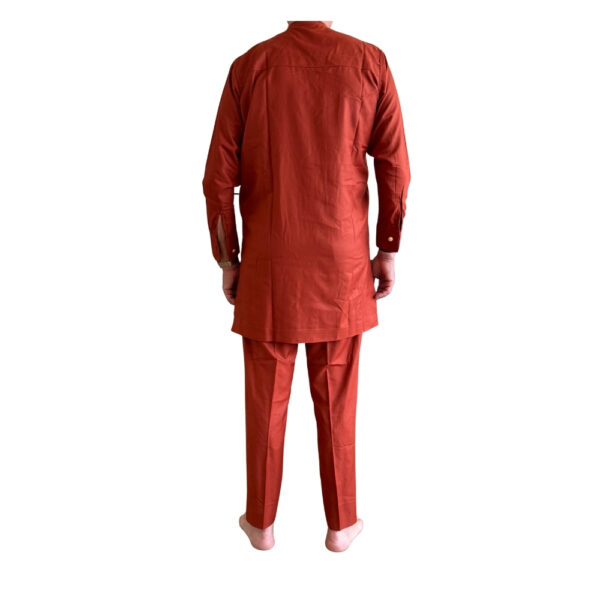 Orange Set Senator Suit - Image 2