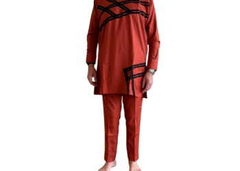Orange Set Senator Suit