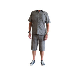 Set Linen Short Grey