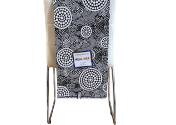 Black and White Sanne Fabric (5 Yards)