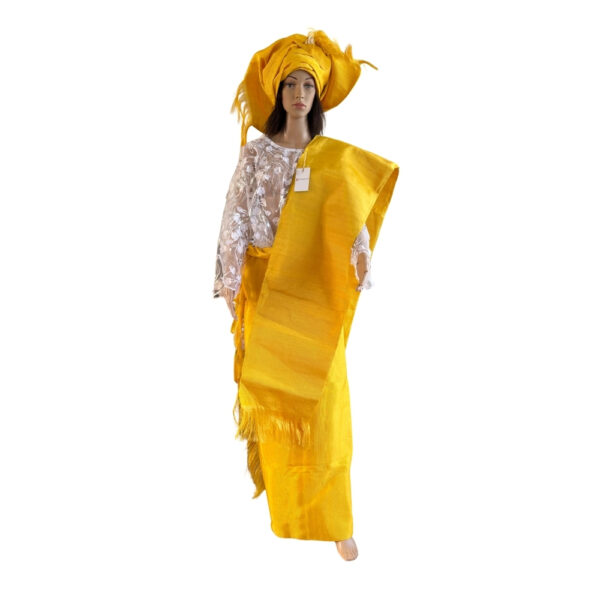 Aso-Oké Buba (Blouse) and Wrapper
