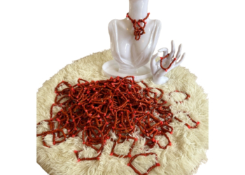 100% coral beads