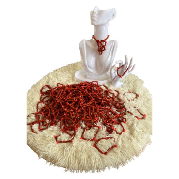 100% coral beads